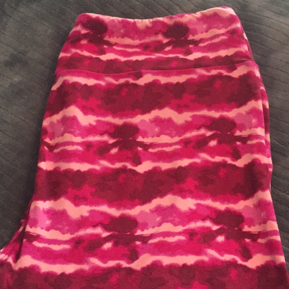 TC pink camo leggings